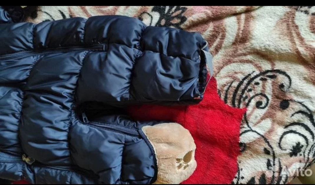 Зимний комбинезон-трансформер пуховый для малышей Мелли от ArctiLine - Товары для детей в Климовск